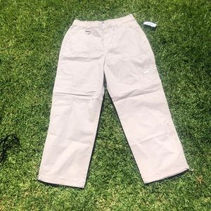beige garage cargo pants